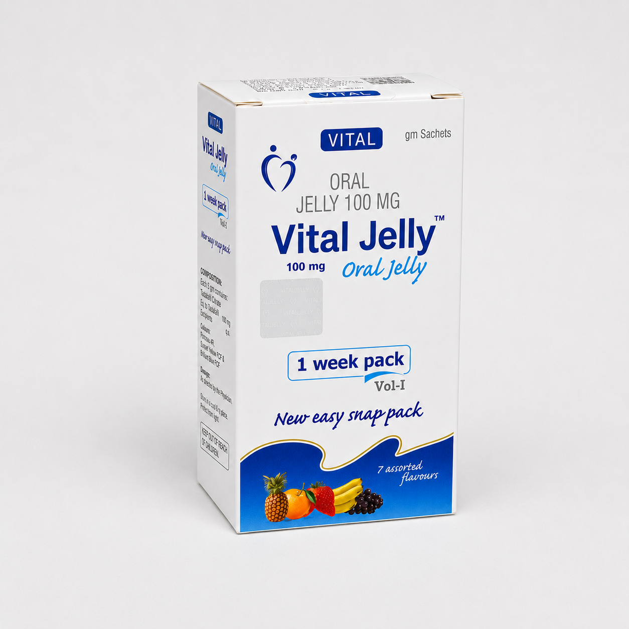 Oral Jelly — balení z boku